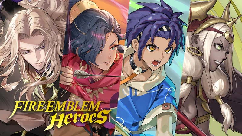 「Fire Emblem Heroes」の4人の主人公
