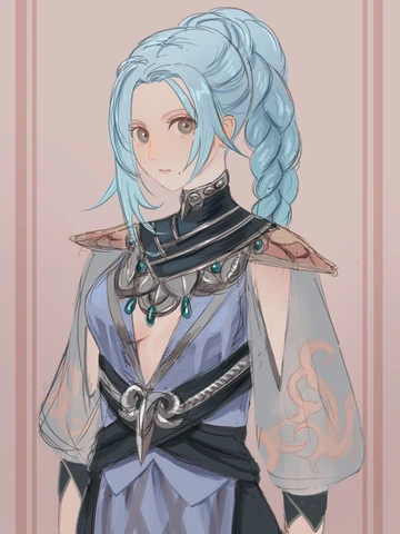 乌修拉淡彩像